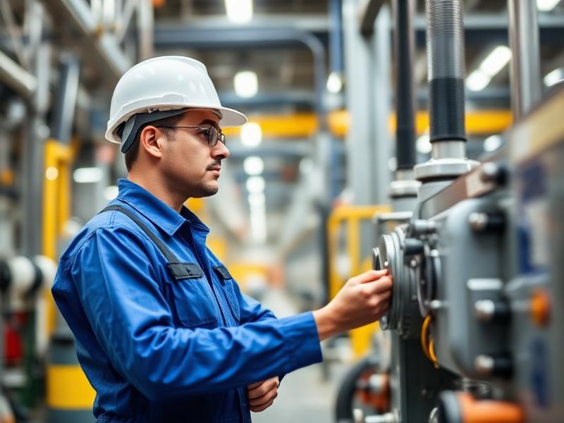 Engineer at work